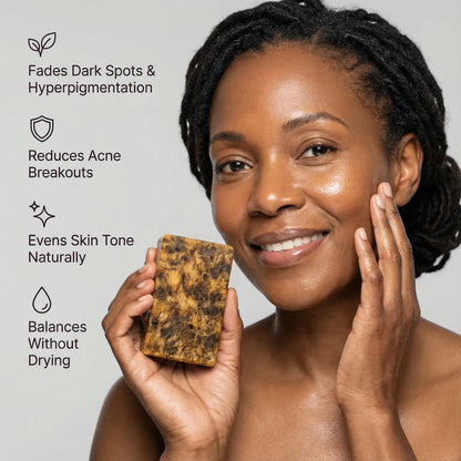 Anti-Dark Spots & Acne African Black Soap